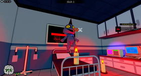 Roblox Animal Hospital anomaly gameplay reference for The Hollow Amazing Liquefactive Bighead Floor 6 guide