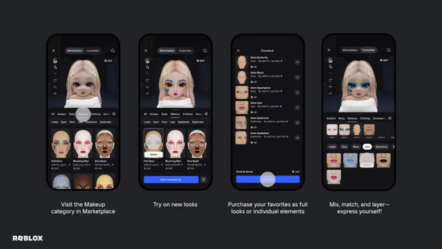 How Friends Are Using Roblox’s New Makeup Feature Already