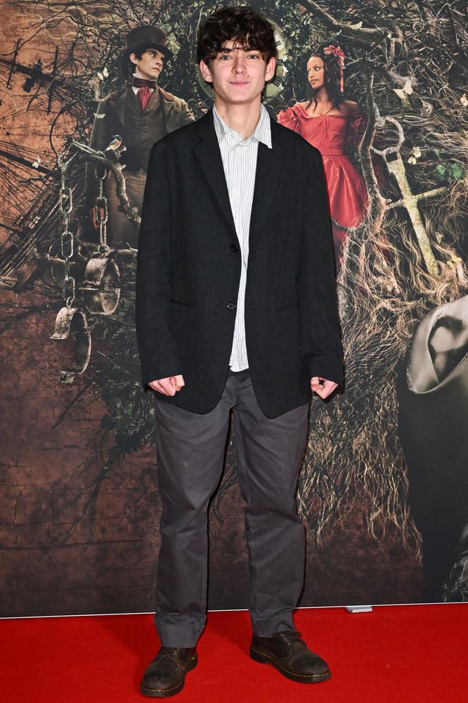Tom Sweet at the Great Expectations photocall, actor playing Jim Hawkins in Treasure Island 2026