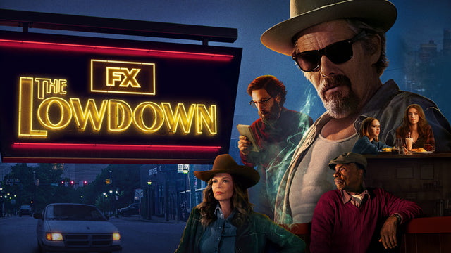 The Lowdown promotional artwork for FX's Tulsa-set investigative series