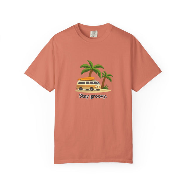 Stay Groovy Vintage Surf Van Tees and the Pull of Easy Retro Energy