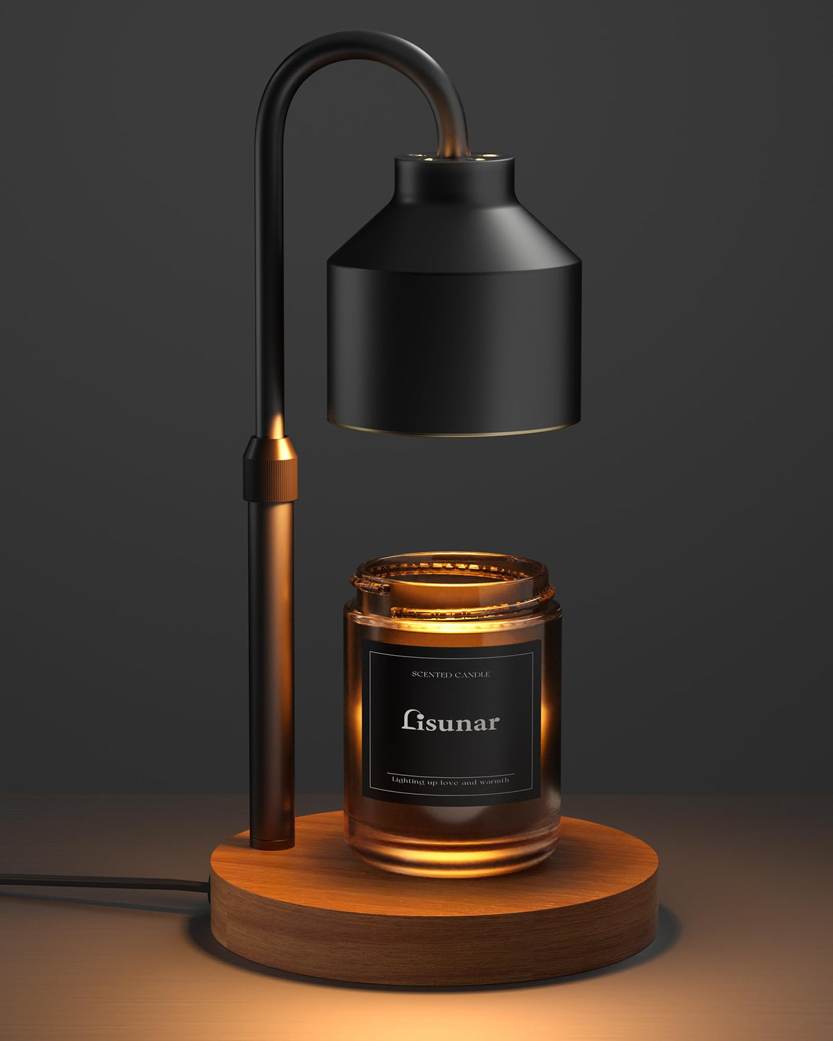 LISUNAR Electric Candle Warmer Lamp Review (2026): Is Stepless Dimming Worth It?