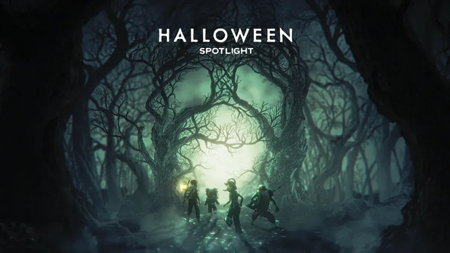 Official Roblox Halloween Spotlight seasonal artwork used as historical context for a guide to checking free Halloween rewards