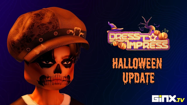 Dress To Impress Halloween update promotional artwork, used as a seasonal reference image