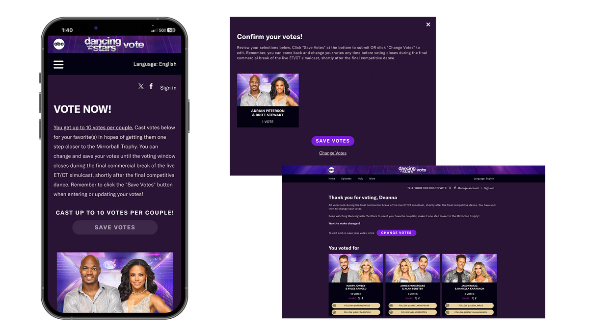 How to Vote for Dancing With the Stars 2026: DWTS Vote, Text Number and Rules