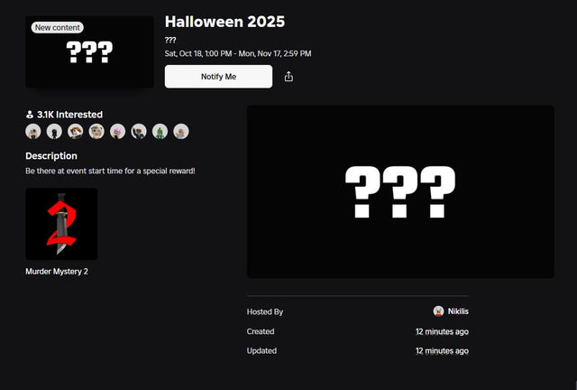 Featured image for Murder Mystery 2 Halloween 2026: Free Rewards and What’s Confirmed
