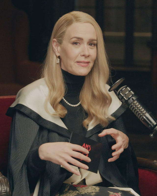 Sarah Paulson and Paul Anthony Kelly official AHS 13 podcast guests