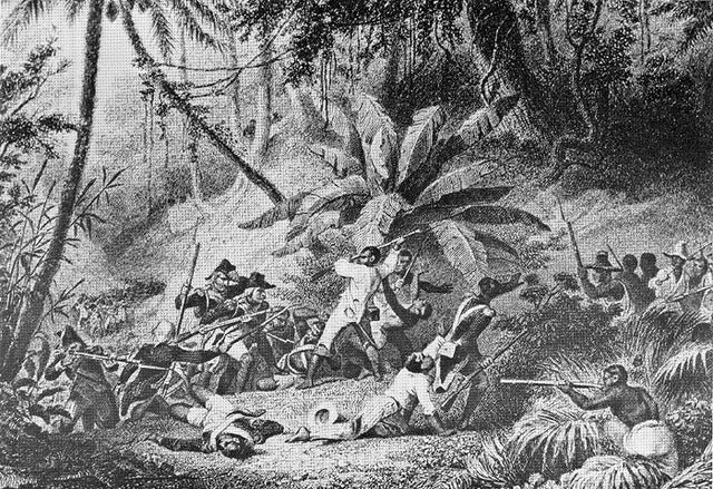 Historical illustration associated with the Haitian Revolution