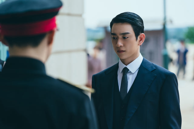 Park Jinyoung as Sato Hideo in the period spy romance 100 Days of Deception