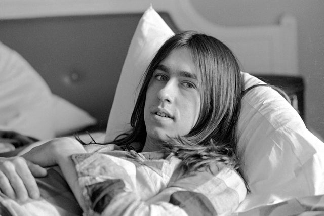 David Surkamp in a black-and-white portrait from the 1970s
