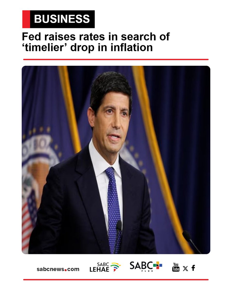 Federal Reserve Raises Interest Rates by 0.25 Percentage Point to 3.75%–4%