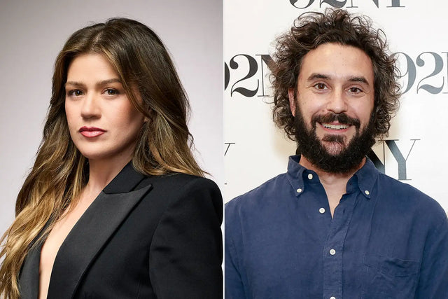Kelly Clarkson and Art of Play co-owner Adam Rubin in coverage of their disputed Brooklyn store encounter