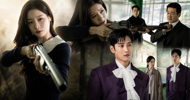 100 Days of Deception promotional ensemble image featuring Kim You-jung, Park Jin-young and supporting cast