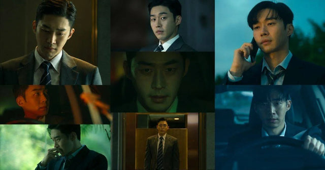 Park Jin-young in 100 Days of Deception promotional still for an article about the second assassin