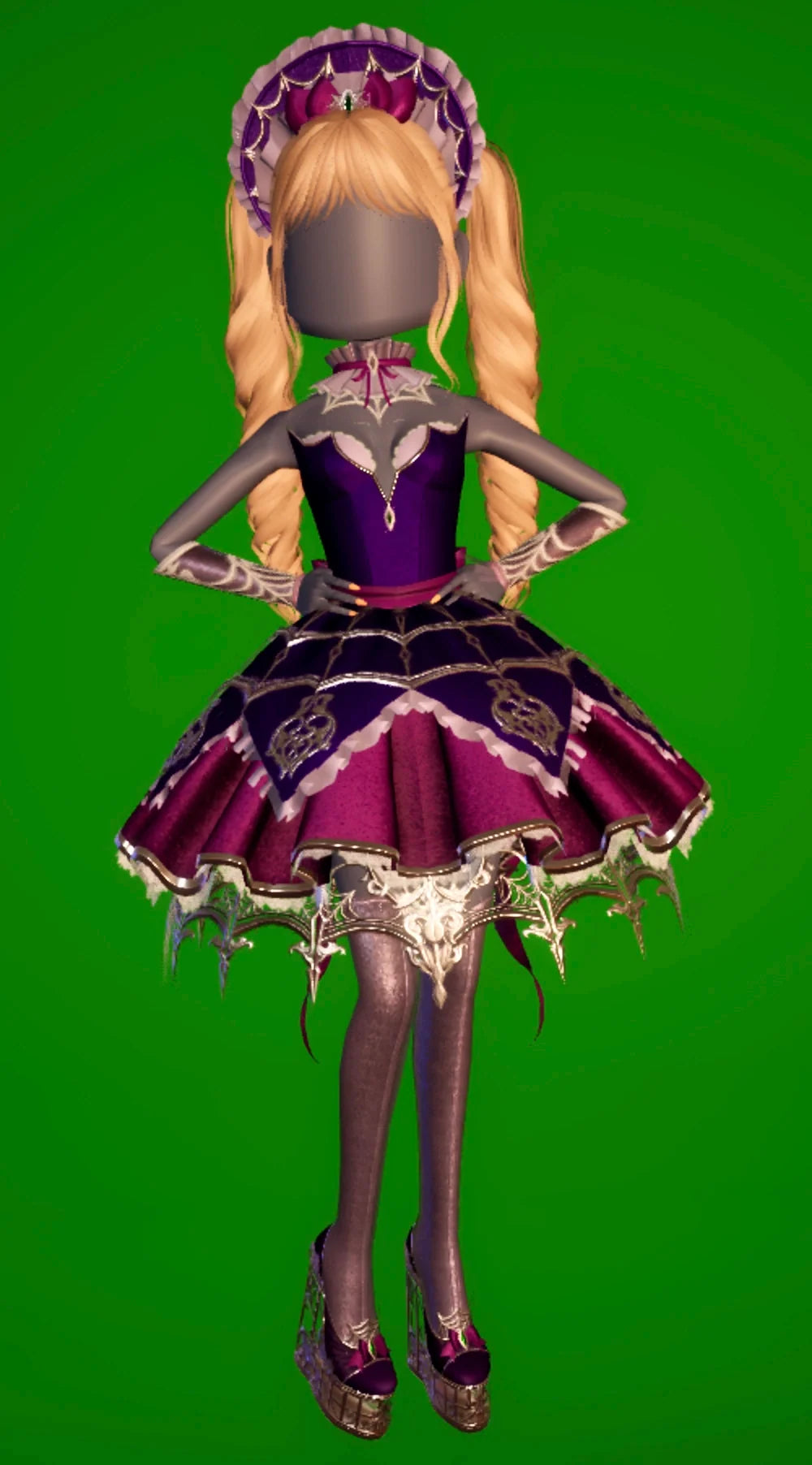 Dress to Impress Haunting Beauty Set visual reference for the 2026 rework