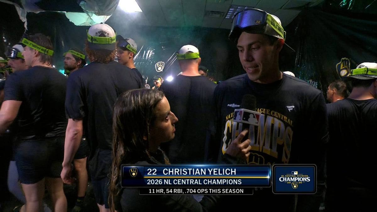 Christian Yelich and Milwaukee Brewers celebrate a 2026 milestone