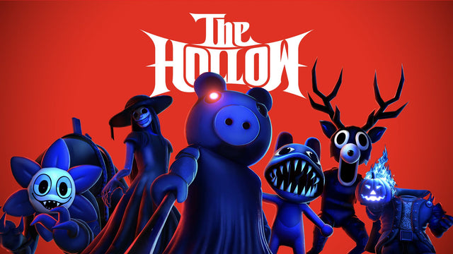 Official Roblox The Hollow 2026 Halloween event poster featuring crossover horror characters