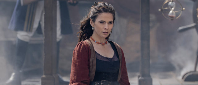 Hayley Atwell as Bess Hawkins in MGM+ and Paramount+’s Treasure Island