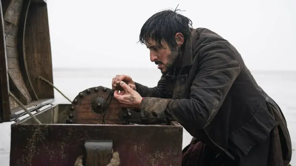 Tomer Capone as Billy Bones in MGM+ Treasure Island
