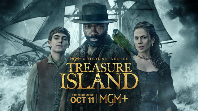 Official Treasure Island 2026 series poster used with an early ratings analysis